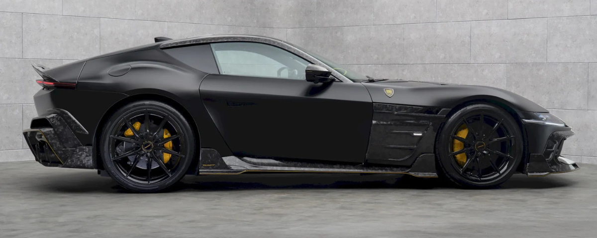 MANSORY Ferrari; vooraanzicht Ferrari 12Cilindri Nero Ventos by MANSORY